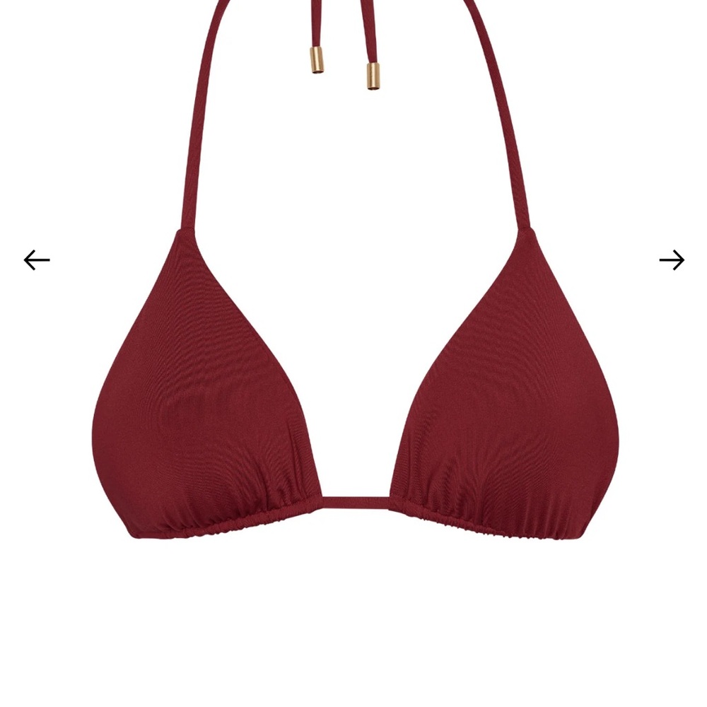 Monday Swimwear burgandy Bronte bottom and Palma top - Picture 4 of 4